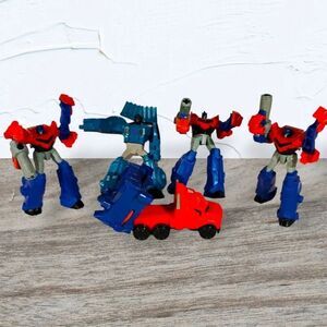 Transformers 2010 McDonald's Happy Meal Toys Lot Of 5 Figures